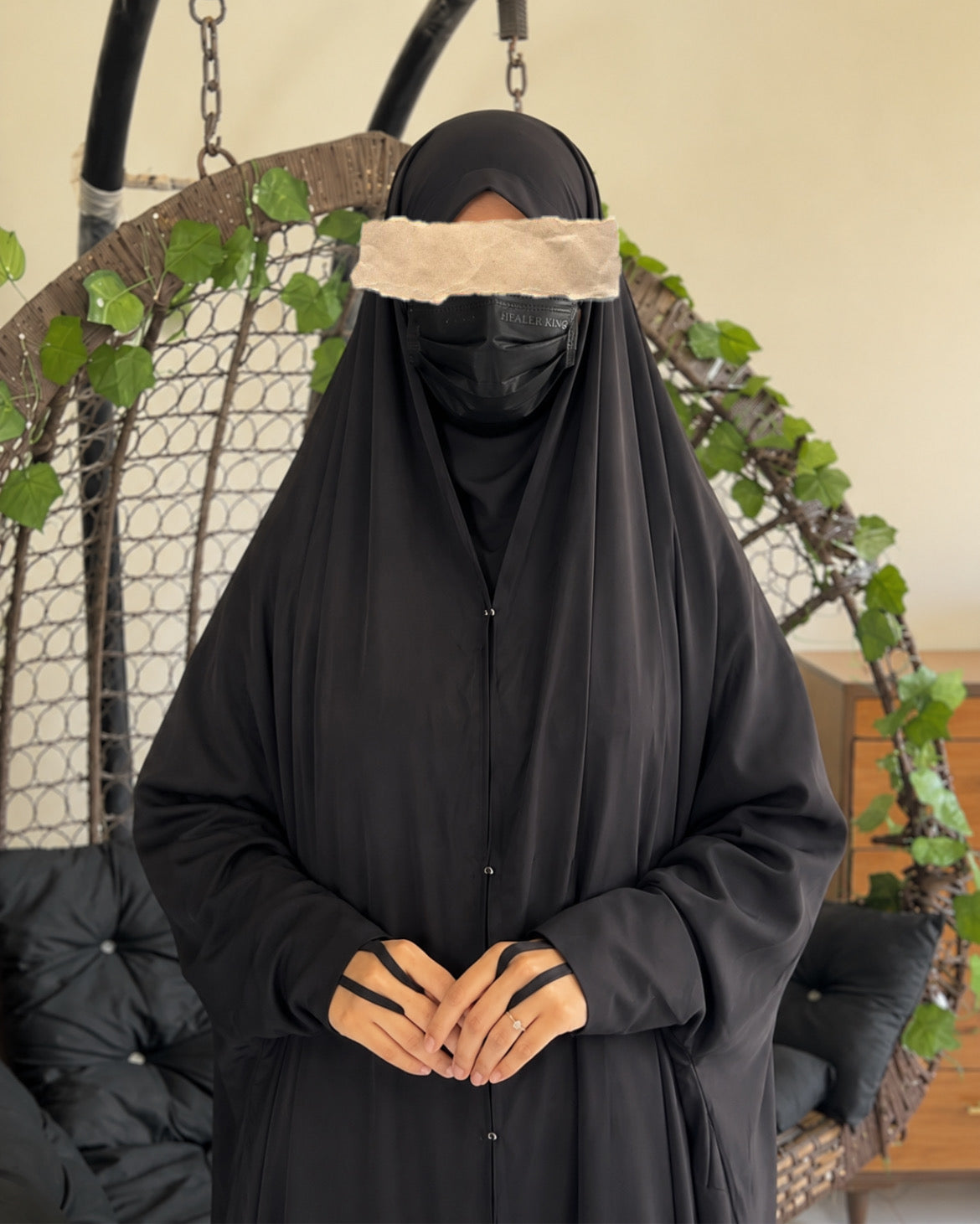 IRANI CHADAR - BLACK