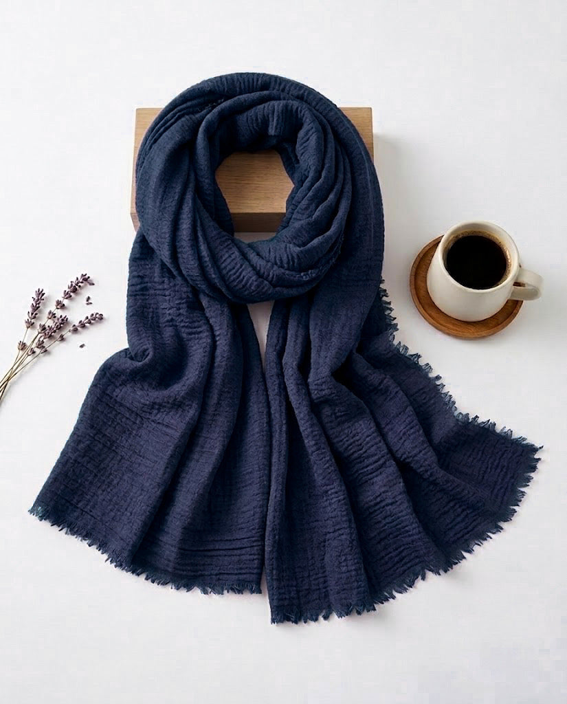 Soft Crimp - NAVY BLUE