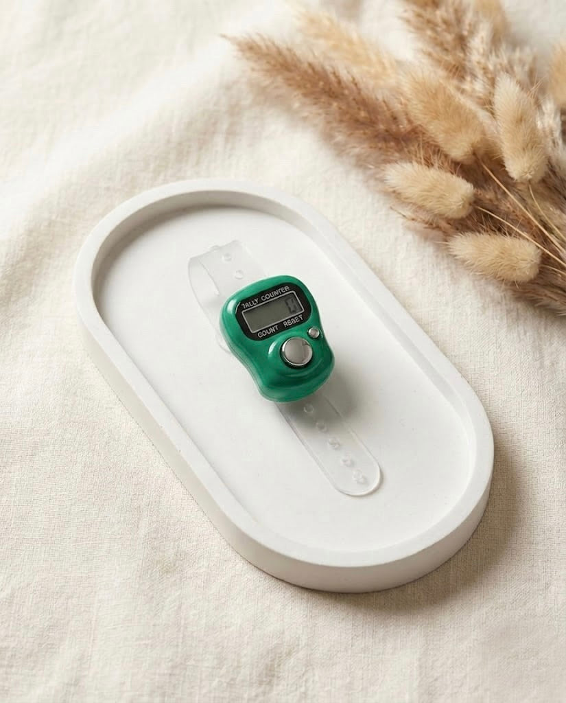 Digital Tasbeeh Counter - EMERALD GREEN
