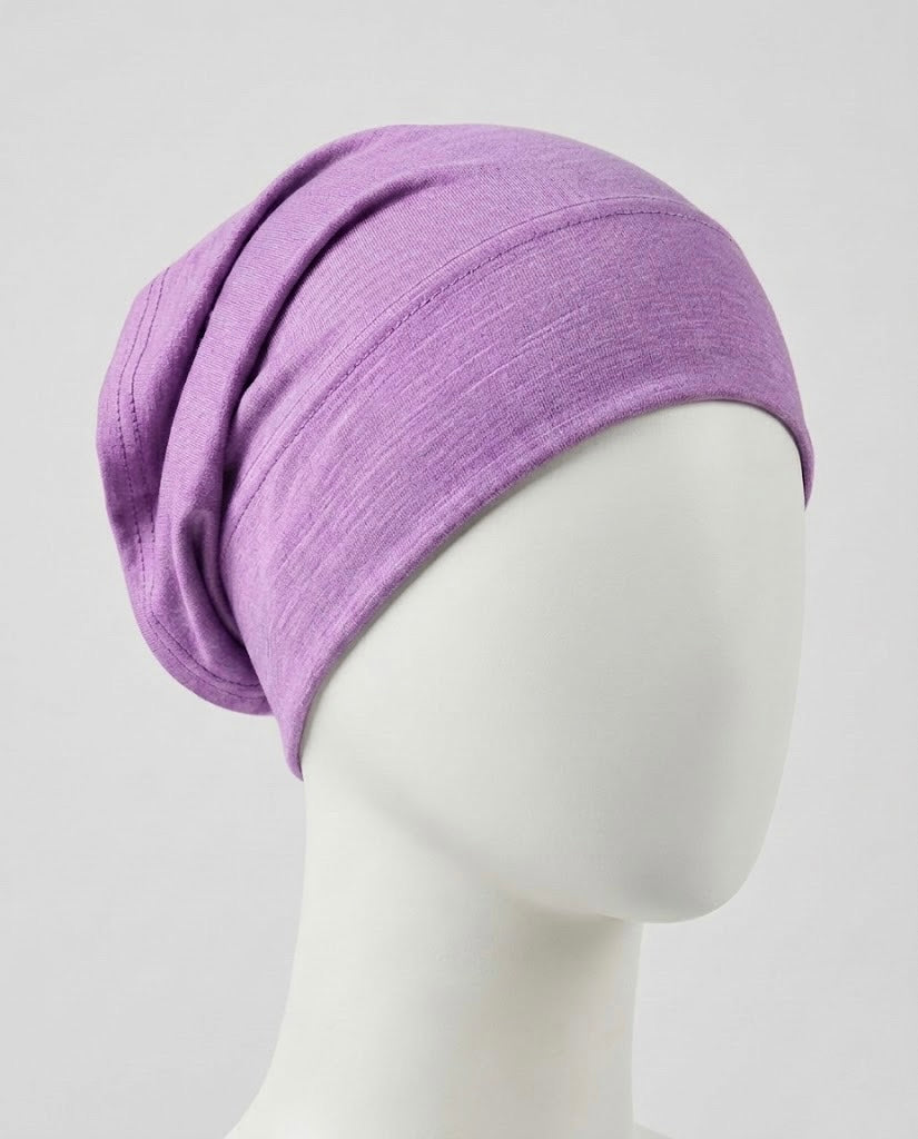 Matching Hijab and Cap - LILAC
