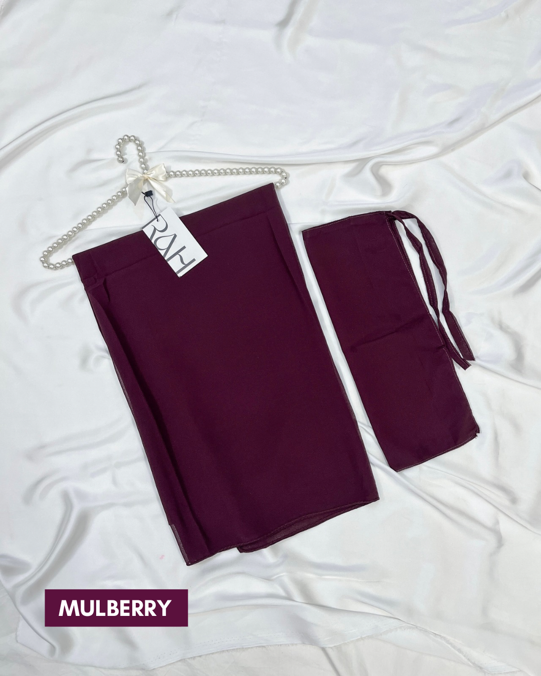 Matching Hijab & Niqab - MULBERRY