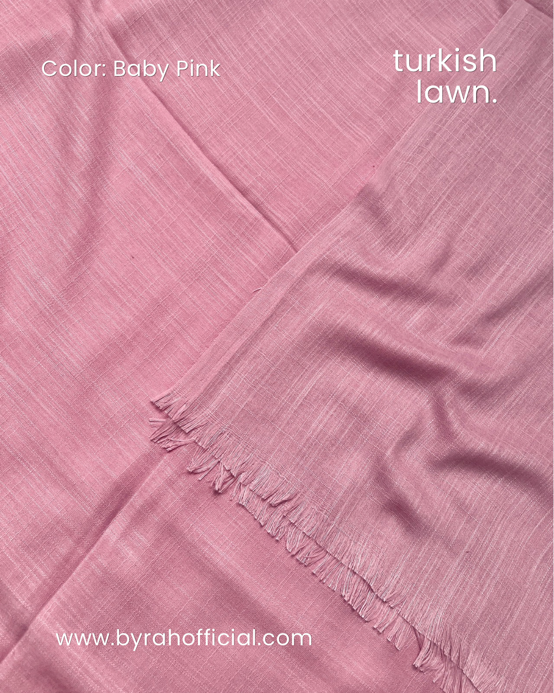 Turkish Lawn - BABY PINK