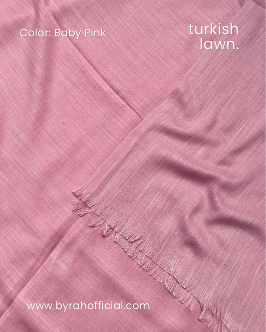Turkish Lawn - BABY PINK