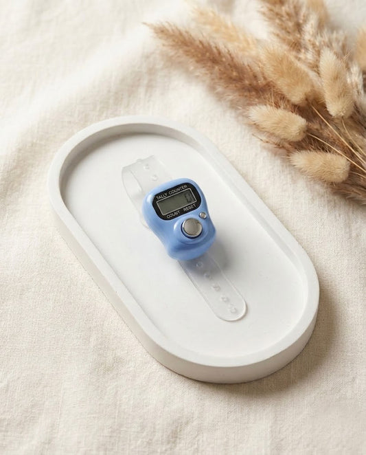 Digital Tasbeeh Counter - LIGHT BLUE
