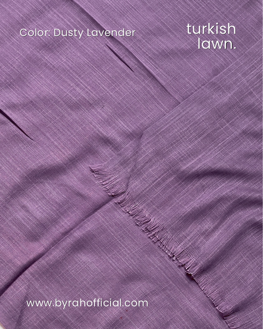 Turkish Lawn - DUSTY LAVENDER