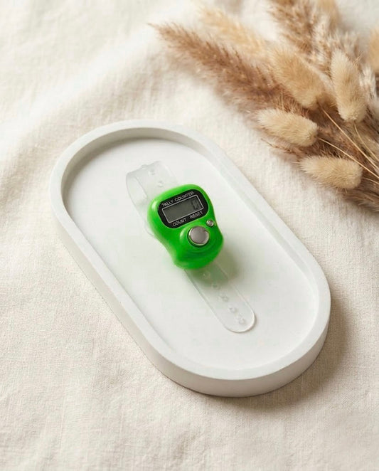 Digital Tasbeeh Counter - LIGHT GREEN